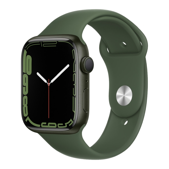 Смарт-часы Apple Watch Series 7 45mm Green Aluminum Case with Clover Sport Band - цена, характеристики, отзывы, рассрочка, фото 1