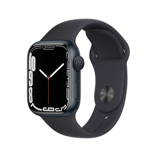 Смарт-годинник Apple Watch Series 7 41mm Midnight Aluminum Case with Midnight Sport Band