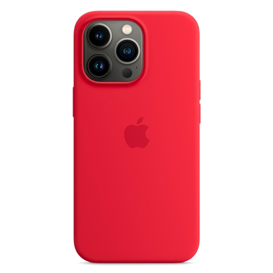 Чохол Apple Silicone Case with MagSafe for iPhone 13 Pro (PRODUCT)RED - ціна, характеристики, відгуки, розстрочка, фото 1