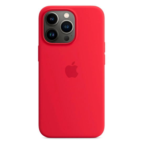 Чохол Apple Silicone Case with MagSafe for iPhone 13 Pro (PRODUCT)RED