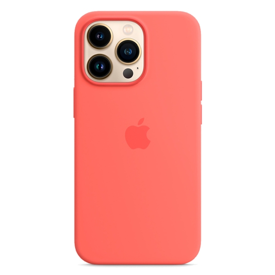 Чехол Apple Silicone Case with MagSafe for iPhone 13 Pro Pink Pomelo - цена, характеристики, отзывы, рассрочка, фото 1