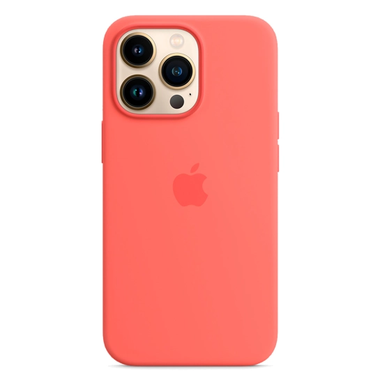 Чехол Apple Silicone Case with MagSafe for iPhone 13 Pro Pink Pomelo