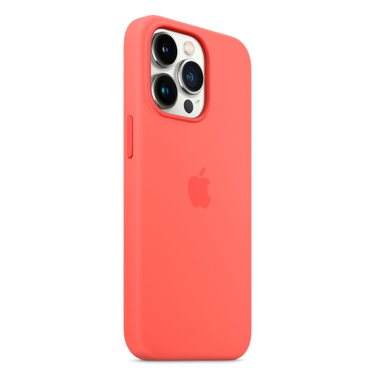 Чохол Apple Silicone Case with MagSafe for iPhone 13 Pro Pink Pomelo - ціна, характеристики, відгуки, розстрочка, фото 2