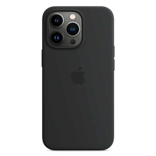 Чохол Apple Silicone Case with MagSafe for iPhone 13 Pro Midnight - ціна, характеристики, відгуки, розстрочка, фото 1