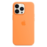 Чехол Apple Silicone Case with MagSafe for iPhone 13 Pro Marigold