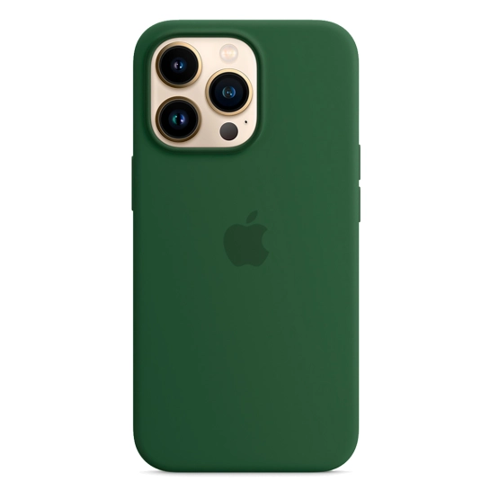 Чохол Apple Silicone Case with MagSafe for iPhone 13 Pro Clover