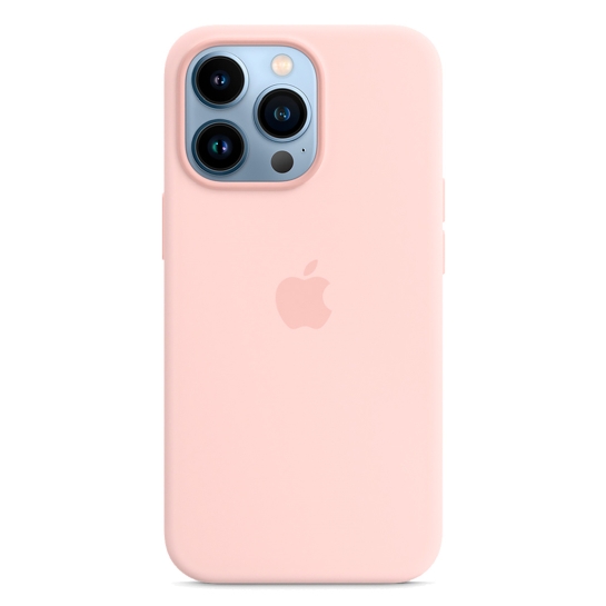 Чохол Apple Silicone Case with MagSafe for iPhone 13 Pro Chalk Pink - ціна, характеристики, відгуки, розстрочка, фото 1