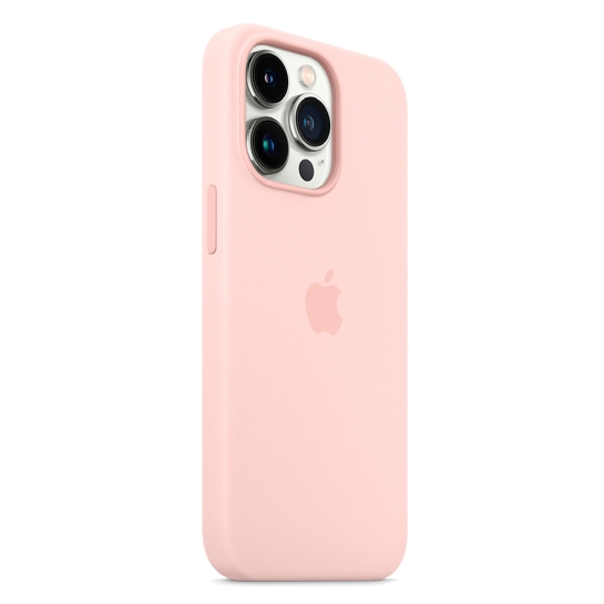 Чехол Apple Silicone Case with MagSafe for iPhone 13 Pro Chalk Pink - цена, характеристики, отзывы, рассрочка, фото 2
