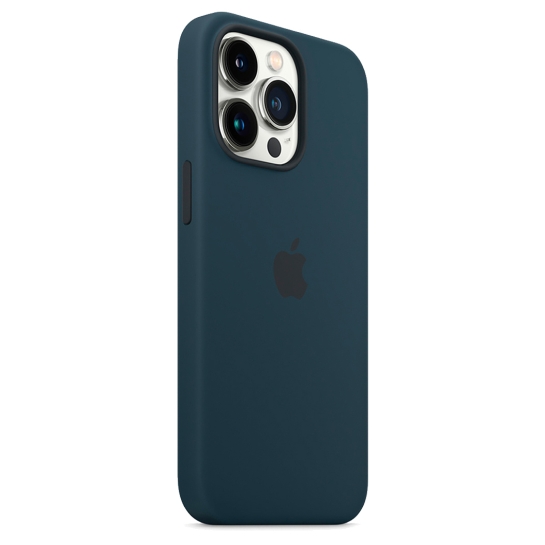 Чохол Apple Silicone Case with MagSafe for iPhone 13 Pro Abyss Blue - ціна, характеристики, відгуки, розстрочка, фото 2