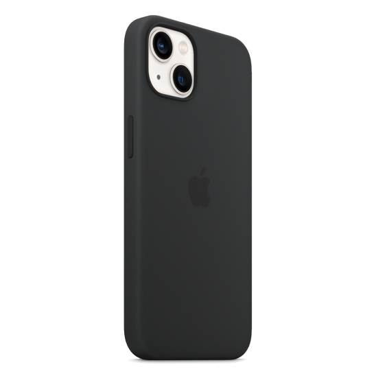 Чохол Apple Silicone Case with MagSafe for iPhone 13 Midnight - ціна, характеристики, відгуки, розстрочка, фото 2