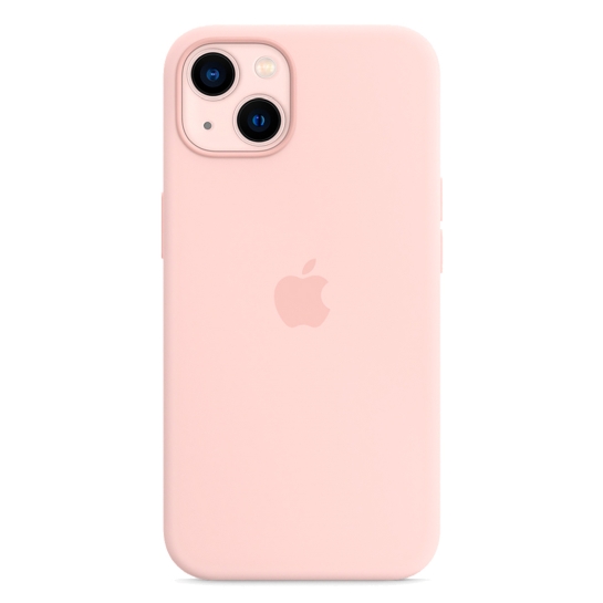 Чехол Apple Silicone Case with MagSafe for iPhone 13 Chalk Pink - цена, характеристики, отзывы, рассрочка, фото 1