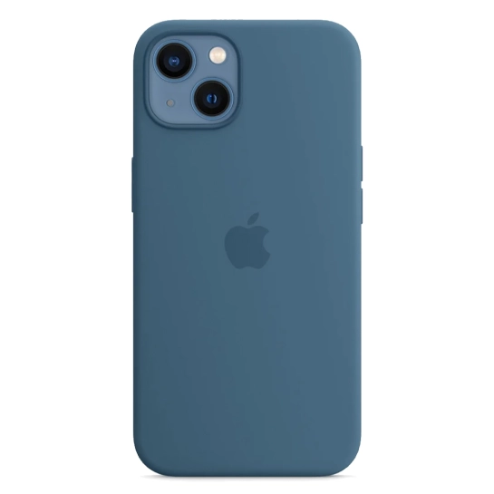 Чохол Apple Silicone Case with MagSafe for iPhone 13 Blue Jay