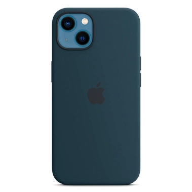 Чохол Apple Silicone Case with MagSafe for iPhone 13 Abyss Blue - цена, характеристики, отзывы, рассрочка, фото 1