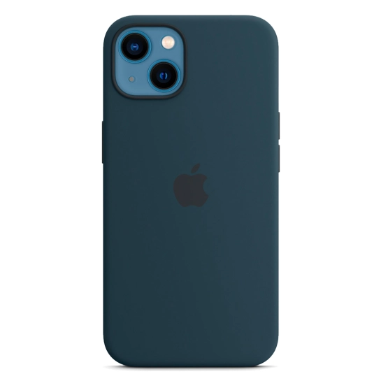 Чохол Apple Silicone Case with MagSafe for iPhone 13 Abyss Blue