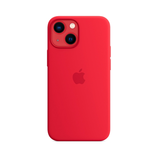 Чехол Apple Silicone Case with MagSafe for iPhone 13 Mini (PRODUCT)RED - цена, характеристики, отзывы, рассрочка, фото 1
