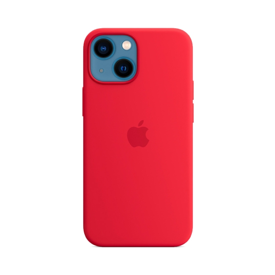 Чехол Apple Silicone Case with MagSafe for iPhone 13 Mini (PRODUCT)RED - цена, характеристики, отзывы, рассрочка, фото 2