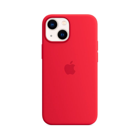 Чехол Apple Silicone Case with MagSafe for iPhone 13 Mini (PRODUCT)RED - цена, характеристики, отзывы, рассрочка, фото 3