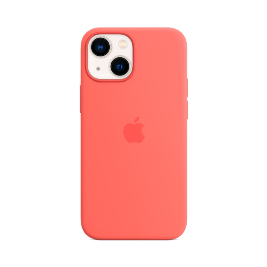 Чехол Apple Silicone Case with MagSafe for iPhone 13 Mini Pink Pomelo - цена, характеристики, отзывы, рассрочка, фото 1