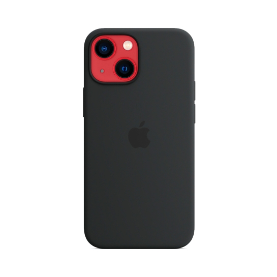 Чехол Apple Silicone Case with MagSafe for iPhone 13 Mini Midnight - цена, характеристики, отзывы, рассрочка, фото 2