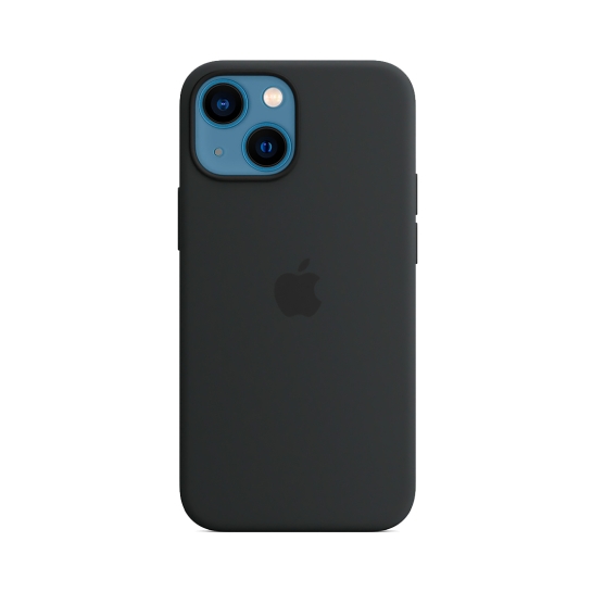 Чехол Apple Silicone Case with MagSafe for iPhone 13 Mini Midnight - цена, характеристики, отзывы, рассрочка, фото 3
