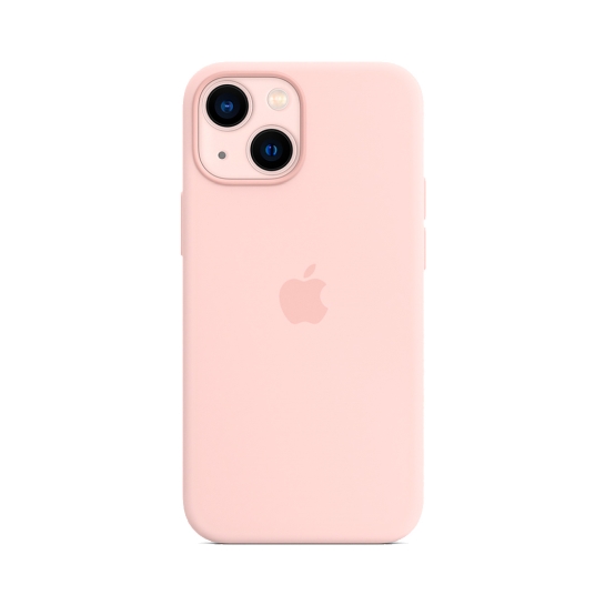 Чохол Apple Silicone Case with MagSafe for iPhone 13 Mini Chalk Pink - ціна, характеристики, відгуки, розстрочка, фото 1