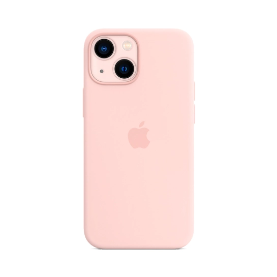 Чохол Apple Silicone Case with MagSafe for iPhone 13 Mini Chalk Pink