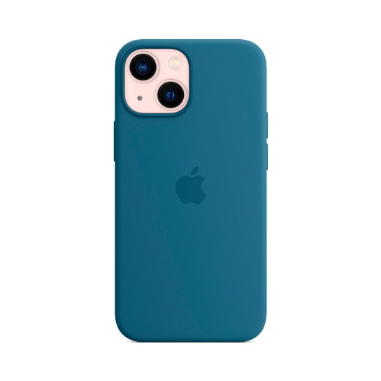Чохол Apple Silicone Case with MagSafe for iPhone 13 Mini Blue Jay - ціна, характеристики, відгуки, розстрочка, фото 2