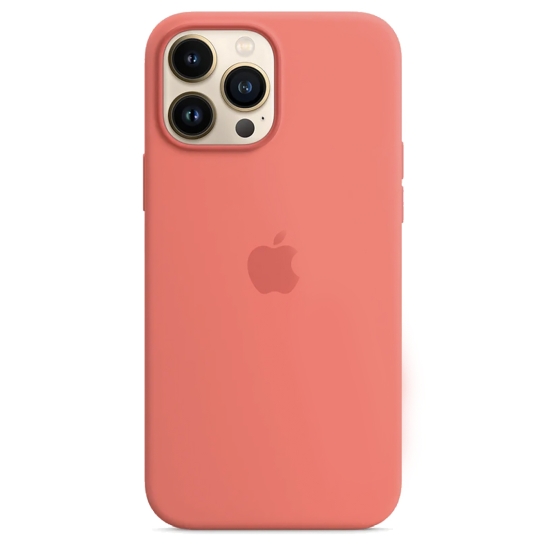 Чохол Apple Silicone Case with MagSafe for iPhone 13 Pro Max Pink Pomelo - ціна, характеристики, відгуки, розстрочка, фото 4