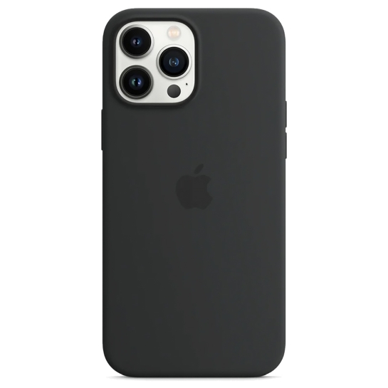 Чехол Apple Silicone Case with MagSafe for iPhone 13 Pro Max Midnight - цена, характеристики, отзывы, рассрочка, фото 2