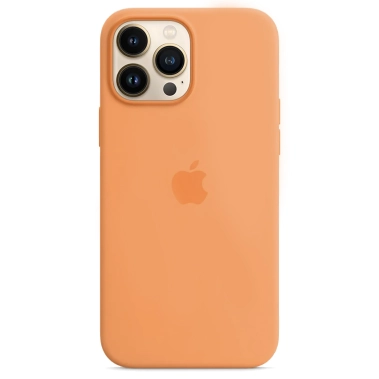 Чехол Apple Silicone Case with MagSafe for iPhone 13 Pro Max Marigold - цена, характеристики, отзывы, рассрочка, фото 1