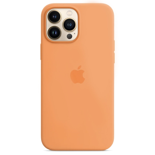 Чехол Apple Silicone Case with MagSafe for iPhone 13 Pro Max Marigold - цена, характеристики, отзывы, рассрочка, фото 1