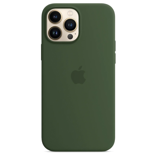 Чохол Apple Silicone Case with MagSafe for iPhone 13 Pro Max Clover - ціна, характеристики, відгуки, розстрочка, фото 4