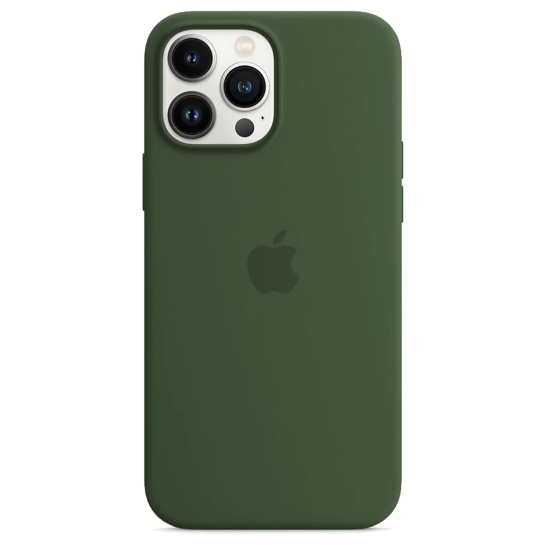 Чохол Apple Silicone Case with MagSafe for iPhone 13 Pro Max Clover - ціна, характеристики, відгуки, розстрочка, фото 1
