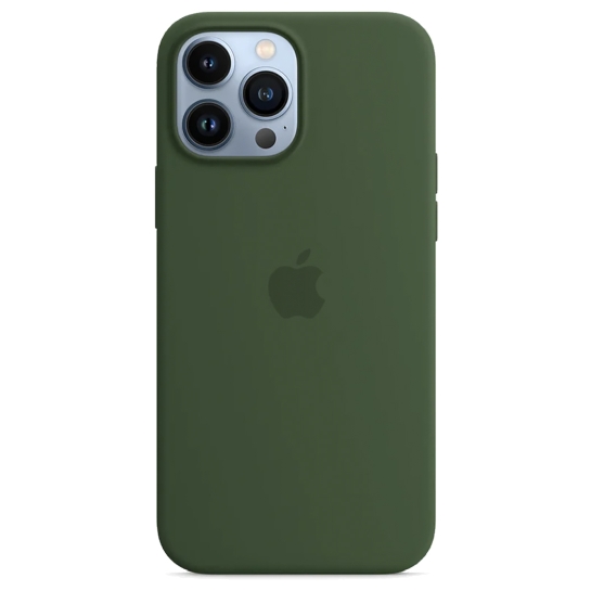 Чохол Apple Silicone Case with MagSafe for iPhone 13 Pro Max Clover - ціна, характеристики, відгуки, розстрочка, фото 2