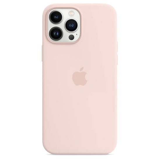 Чехол Apple Silicone Case with MagSafe for iPhone 13 Pro Max Chalk Pink - цена, характеристики, отзывы, рассрочка, фото 2