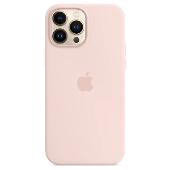 Чехол Apple Silicone Case with MagSafe for iPhone 13 Pro Max Chalk Pink - цена, характеристики, отзывы, рассрочка, фото 3