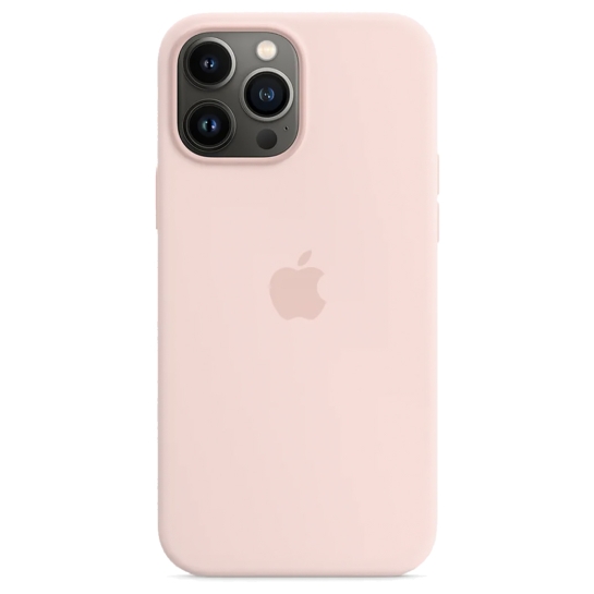 Чехол Apple Silicone Case with MagSafe for iPhone 13 Pro Max Chalk Pink - цена, характеристики, отзывы, рассрочка, фото 4