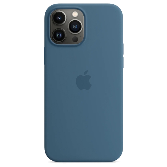 Чохол Apple Silicone Case with MagSafe for iPhone 13 Pro Max Blue Jay - ціна, характеристики, відгуки, розстрочка, фото 4