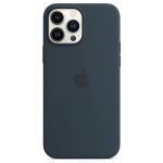 Чохол Apple Silicone Case with MagSafe for iPhone 13 Pro Max Abyss Blue