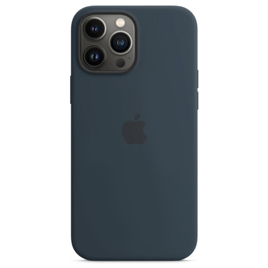 Чохол Apple Silicone Case with MagSafe for iPhone 13 Pro Max Abyss Blue - ціна, характеристики, відгуки, розстрочка, фото 2