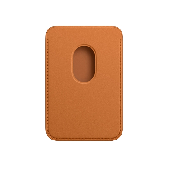 Чохол-бумажник iPhone Leather Wallet with MagSafe Golden Brown - ціна, характеристики, відгуки, розстрочка, фото 2