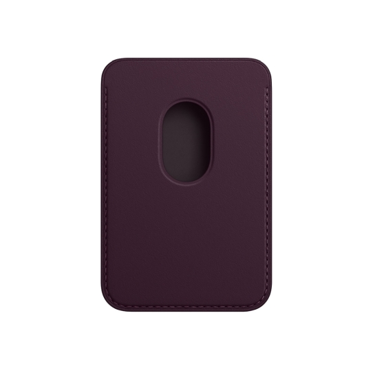 Чехол-бумажник iPhone Leather Wallet with MagSafe Dark Cherry - цена, характеристики, отзывы, рассрочка, фото 2