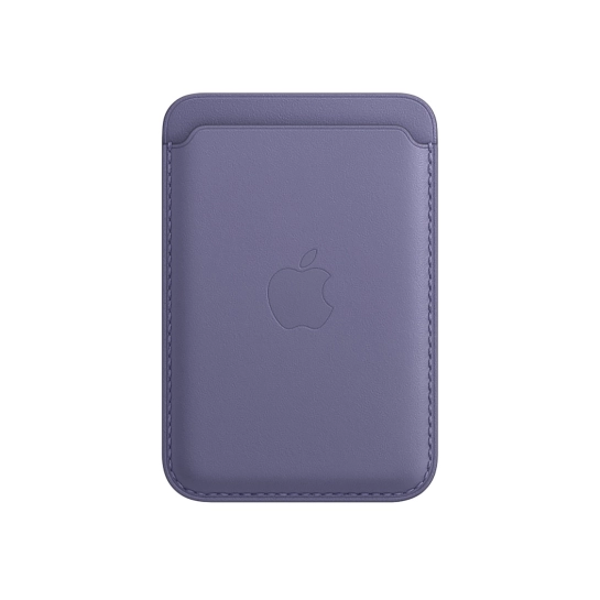 Чехол-бумажник iPhone Leather Wallet with MagSafe Wisteria