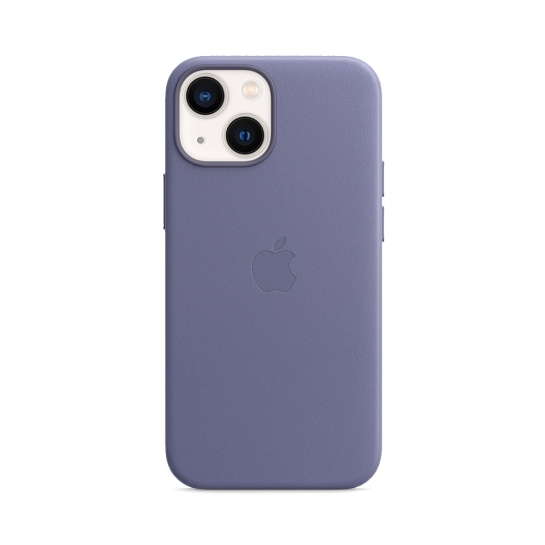 Чехол Apple Leather Case with MagSafe for iPhone 13 Mini Wisteria - цена, характеристики, отзывы, рассрочка, фото 3