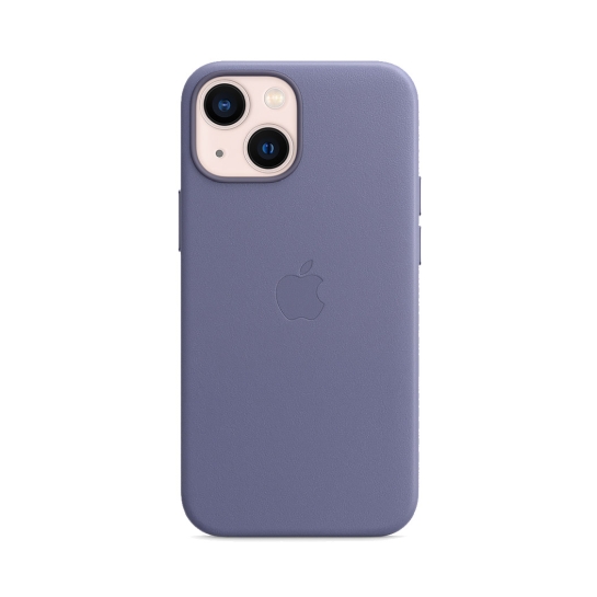 Чохол Apple Leather Case with MagSafe for iPhone 13 Mini Wisteria - ціна, характеристики, відгуки, розстрочка, фото 1