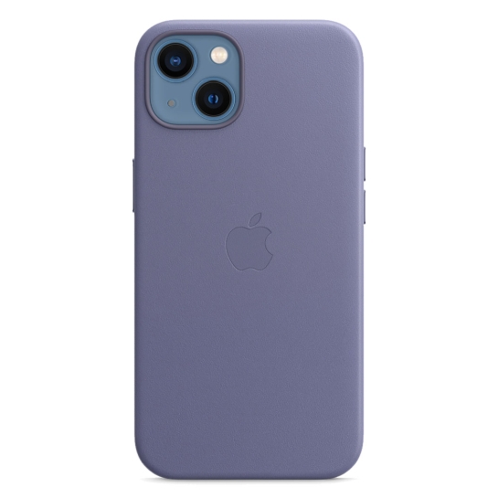 Чехол Apple Leather Case with MagSafe for iPhone 13 Wisteria - цена, характеристики, отзывы, рассрочка, фото 2