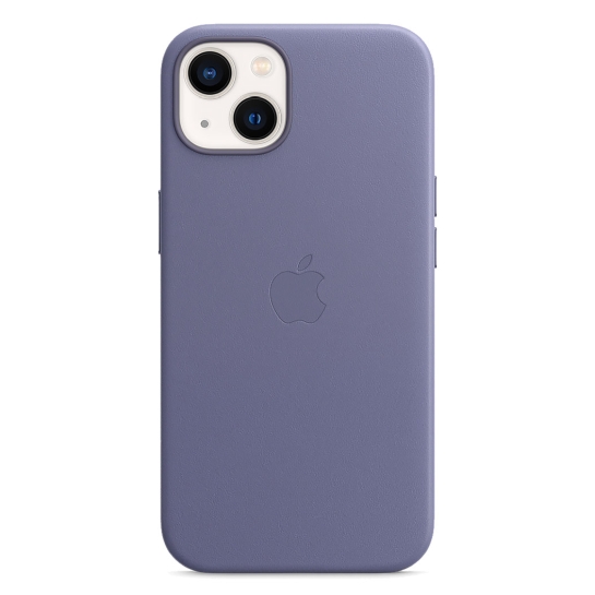 Чехол Apple Leather Case with MagSafe for iPhone 13 Wisteria - цена, характеристики, отзывы, рассрочка, фото 3