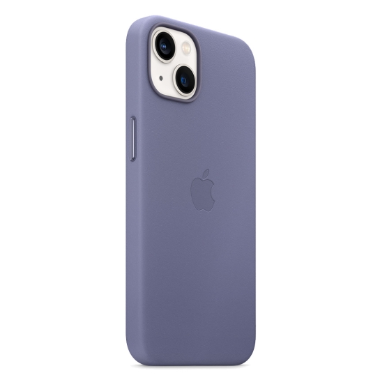 Чохол Apple Leather Case with MagSafe for iPhone 13 Wisteria - ціна, характеристики, відгуки, розстрочка, фото 4