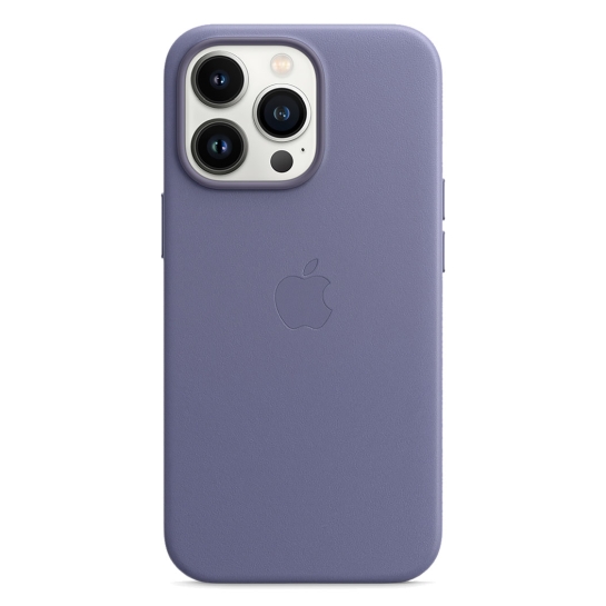 Чехол Apple Leather Case with MagSafe for iPhone 13 Pro Wisteria - цена, характеристики, отзывы, рассрочка, фото 2