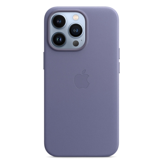 Чехол Apple Leather Case with MagSafe for iPhone 13 Pro Wisteria - цена, характеристики, отзывы, рассрочка, фото 4